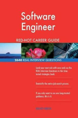 Cover of Software Engineer Red-Hot Career Guide; 2640 Real Interview Questions