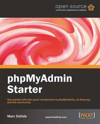 Book cover for phpMyAdmin Starter