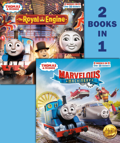 Book cover for Marvelous Machinery/The Royal Engine (Thomas & Friends)