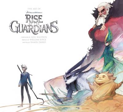 Book cover for The Art of Rise of the Guardians