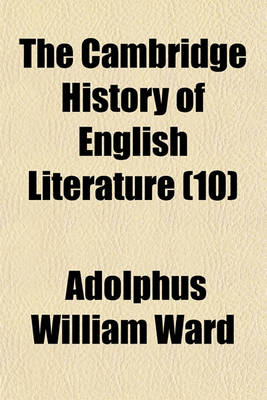 Book cover for The Cambridge History of English Literature (10)