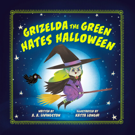 Book cover for Grizelda the Green Hates Halloween