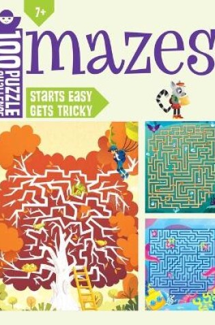 Cover of 100 Puzzle Challenge: Mazes