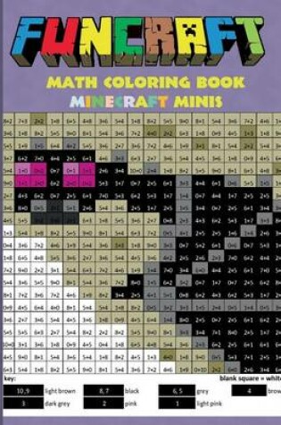 Cover of Funcraft - Math Coloring Book Minecraft Minis