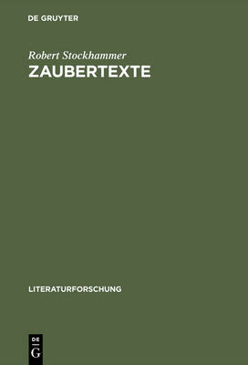 Book cover for Zaubertexte