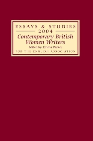 Cover of Contemporary British Women Writers