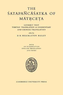 Book cover for The Satapancasatka of Matrceta