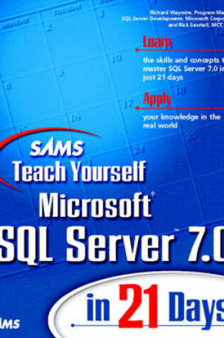 Cover of Sams Teach Yourself Microsoft SQL Server 7 in 21 Days