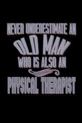 Book cover for Never underestimate an old man who is also a physical therapist