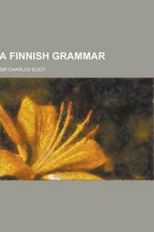 Cover of A Finnish Grammar