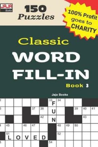 Cover of Classic WORD FILL-IN Book 3