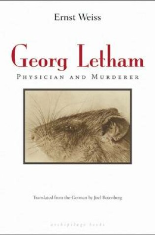 Cover of Georg Letham: Physician and Murderer