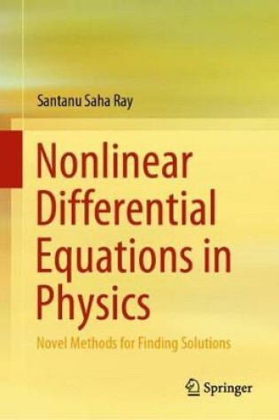 Cover of Nonlinear Differential Equations in Physics
