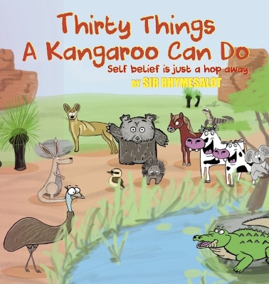 Book cover for Thirty Things a Kangaroo Can Do