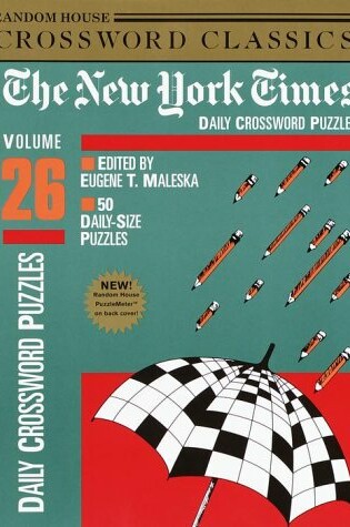 Cover of New York Times Daily Crossword 26