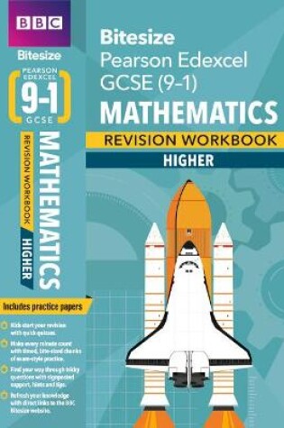 Cover of BBC Bitesize Edexcel GCSE (9-1) Maths Higher Revision Workbook - 2023 and 2024 exams