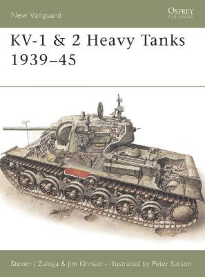 Book cover for KV-1 & 2 Heavy Tanks 1939-45