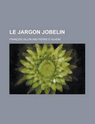 Book cover for Le Jargon Jobelin