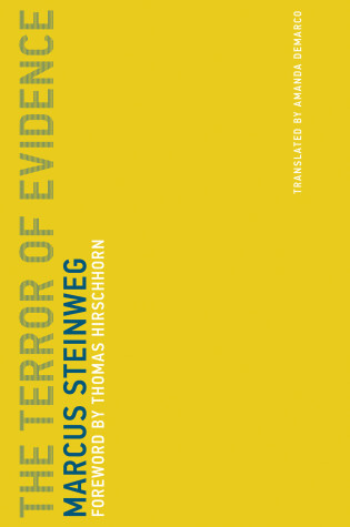 Cover of The Terror of Evidence