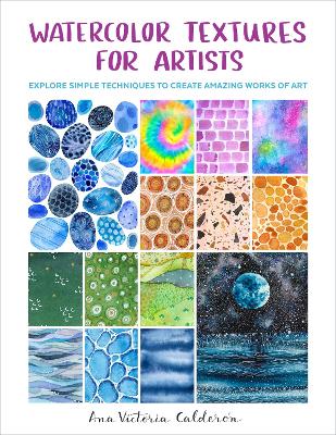 Book cover for Watercolor Textures for Artists