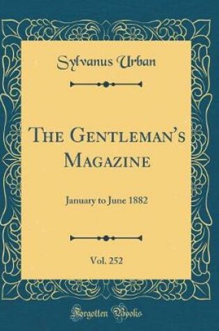 Cover of The Gentleman's Magazine, Vol. 252