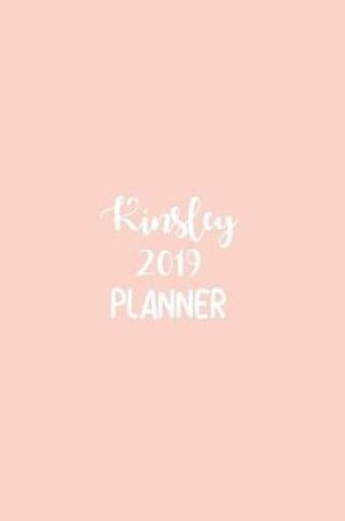 Cover of Kinsley 2019 Planner