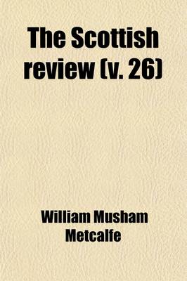 Book cover for The Scottish Review (Volume 26)