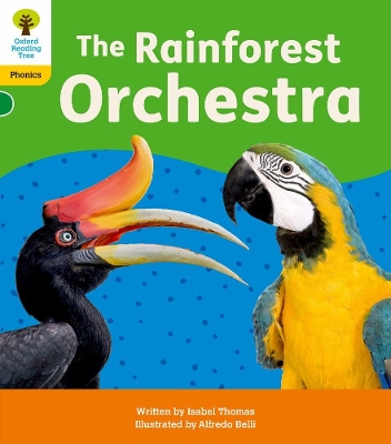 Book cover for Oxford Reading Tree: Floppy's Phonics Decoding Practice: Oxford Level 5: Rainforest Orchestra