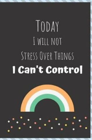 Cover of Today I Will Not Stress Over Things I Can't Control