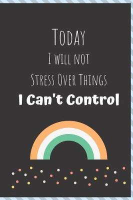 Book cover for Today I Will Not Stress Over Things I Can't Control