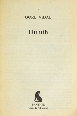 Cover of Duluth