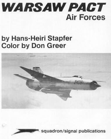 Book cover for The Warsaw Pact Air Forces