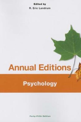 Cover of Psychology, 45/E