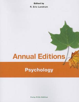 Book cover for Psychology, 45/E