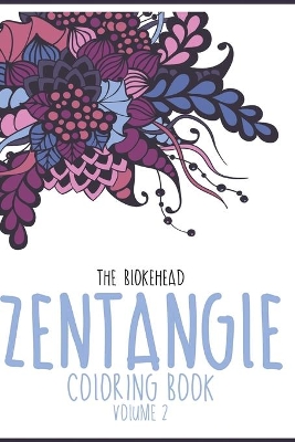 Book cover for Zentangle Coloring Book - Volume 2