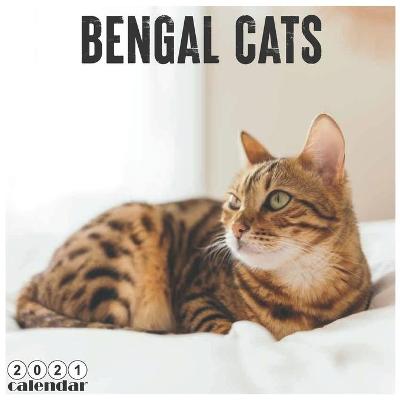 Book cover for Bengal Cats 2021 Calendar