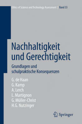 Book cover for Nachhaltigkeit Und Gerechtigkeit