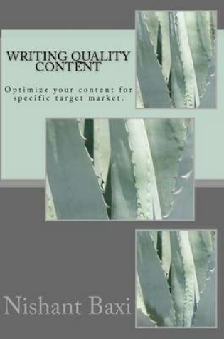 Cover of Writing Quality Content