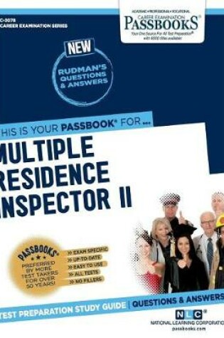 Cover of Multiple Residence Inspector I (C-3078)