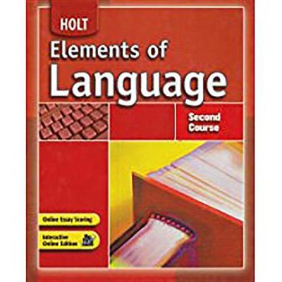 Cover of Elements of Language