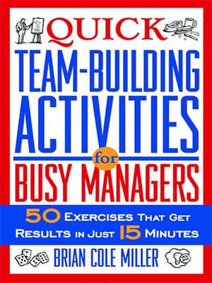 Book cover for Quick Teambuilding Activities for Busy Managers