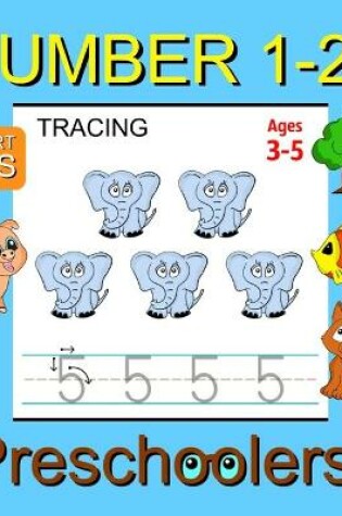 Cover of Number Tracing 1-20 for Preschoolers