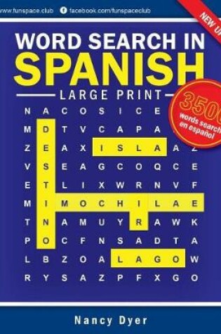 Cover of Word Search in Spanish Large Print