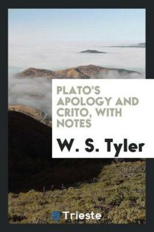 Cover of Plato's Apology and Crito, with Notes