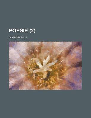 Book cover for Poesie (2 )