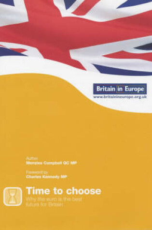 Cover of Time to Choose