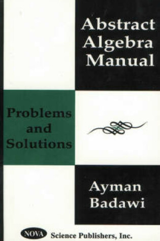 Cover of Abstract Algebra Manual