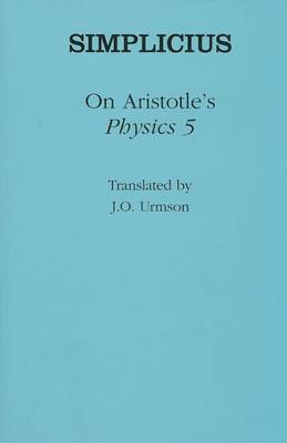 Book cover for On Aristotle's "On Physics 5"