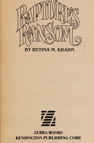 Cover of Rapture's Ransom