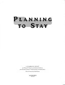 Book cover for Planning to Stay